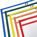 25Pcs Dry Erase File Folder 8.5X 11 Inch Document Bag Perfect Classroom Org
