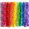 36Pcs Hawaiian Garland Hula Lei Flower Leaves Necklace Tropical Beach Luau Decor