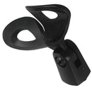 Universal Handheld Microphone Clip Stand Rack for 26-30mm Dia Mic, Black