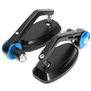1 pair universal motorcycle 22mm 7/8 inch bar end rearview mirrors motorbik A3A1