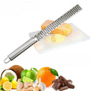 2x Lemon Orange Citrus Peeling Grips Fruit Zester Grater Kitchen Stainless LQR