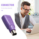 2pcs PS2 Male to USB Female Adapter Computer Mouse Keyboard Converters