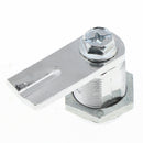 Zinc Alloy Disc Tumbler Cam Lock with 17mm Cylinder and Chrome Finish, Keyed