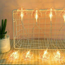 10LED Heart Clip Fairy String Light Wedding Party Holiday Decorative Lamp