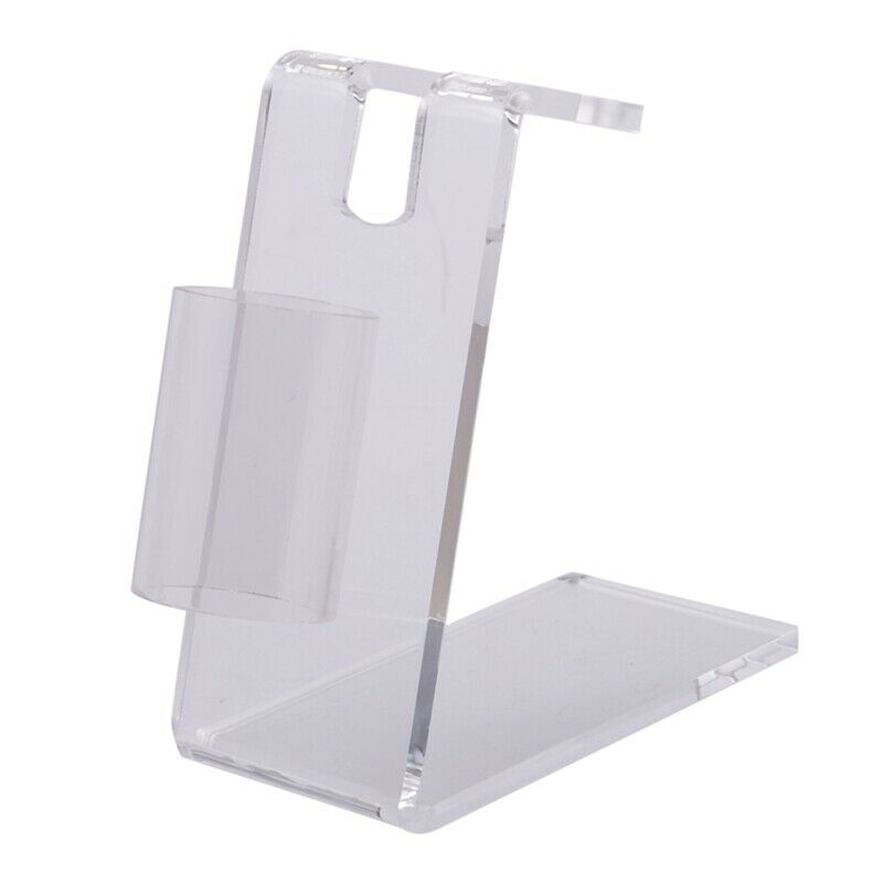 1 Pcs Acrylic Tattoo Machine Holder Stand 9.5x4.5x8.5cm U2W8