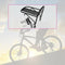 Bike Front Carrier Rack, Mountain Bike Bicycle Front Rack Carrier Luggage Shelf