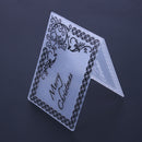 1pc Plastic Embossing Template Scrapbooking Photo Album DIY Craft Decor