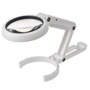 Folding 5X 10X Magnifier For Coins Stamps Book Newspaper Mutifunctional