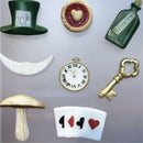 cake silicone molds alice in wonderland cupcake sugarcraft mould baking tools FT