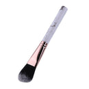 Foundation Brush Flat Concealer Blender Makeup Brush Cosmetic Tool (White)