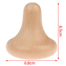 Wooden Reflexology Massage Tool Mushroom Massager  Roller Press Point  ScraY Hn