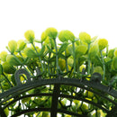 Round Artificial Faux Potted Home Decor Topiary Plants Ball Green 27cm