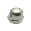 50pcs Stainless Steel Hex Acorn Nut Cap Decorative Cover Dome Nuts 6*8*10mm