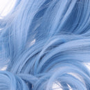 1/3 BJD Wig Hair Blue Curly Hairpiece for LUTS DOD Supper Dollfie Ball Jointed