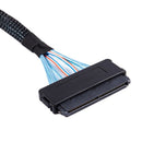 1M Mini SAS 36PIN SFF-8087 to SFF-8484 SAS 32 Pin Data Cable Latch Cable M8T4