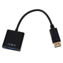 Fasdga 1080p DP DisplayPort Male to VGA Female Converter Adapter Cable Stoc