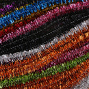 61pcs 23cm Cone Shape Christmas Tree Styrofoam Foam + Tinsel Stems + Pompom