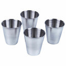 5 pcs/set Stainless Steel Cup Mug Drinking Coffee Tea Tumbler Camping Trave