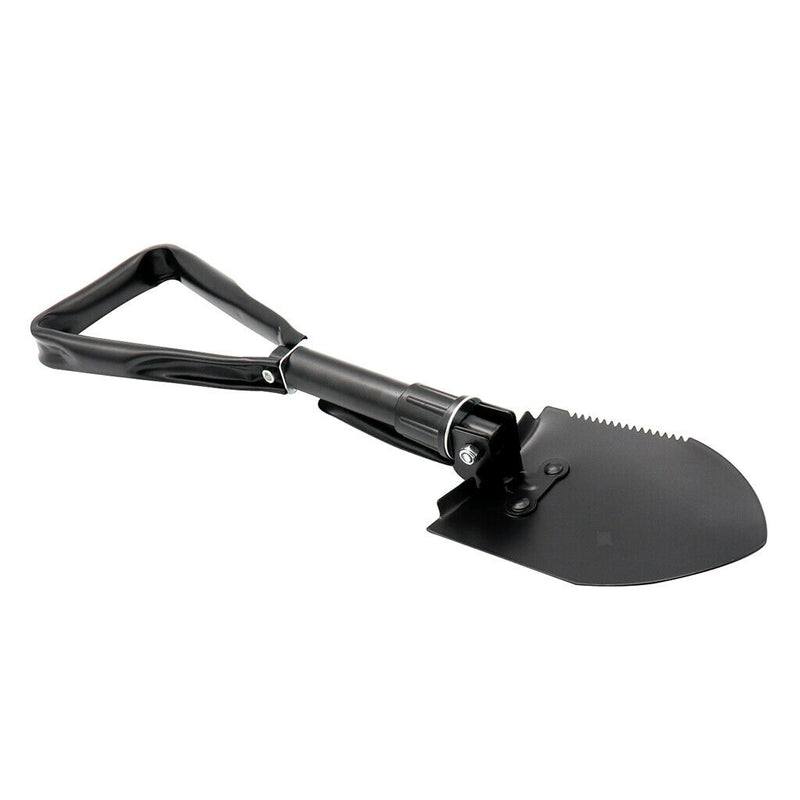 Military Portable Folding Shovel Multi Purpose Steel Spade Outdoor Survive Tool