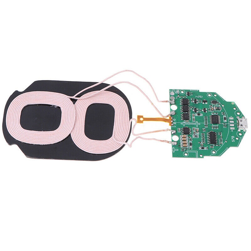 1Pc New 10W Qi Fast Charging Wireless Charger PCBA Circuit Board With Dual Co_