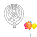 6PCS/lot Balloons Metal Cutting Dies Stencil Dies Cut Scrapbooking Craft Stamps