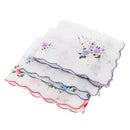 3x 100% Cotton Handkerchiefs