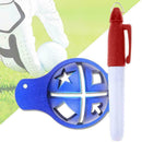Golf Liner Marker Template Drawing Alignment Tool Pen Practice Training Fav P4I0