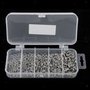 500x HEAVY DUTY Split Rings Stainless Steel Double Loop Rings Lure Connector