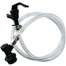 3/16 Inch Ball Lock Line Assembly, Picnic Tap with 3Ft Beer Line for Home B