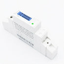 Din Rail Wattmeter Energy Meter Watt Meter Single Phase Two Wire Digital Me