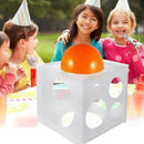 9 Holes Balloon Sizer Box Square Balloon Measurement Wedding Tool Party B0B9