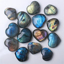 50g Madagascar NATURAL Labradorite Quartz Crystal sphere Heart