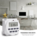 TM618H Auto Cycle Timing Controller Weekly Programmable Timer Switch (12V)