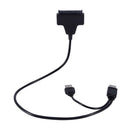 22u10-Rtk Sata 7 + 15 22 Pin To Usb 2.0 Cable Adapter For 2.55 Hdd Hard Dis