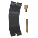 Bb Clarinet Leather Ligature Fastener with Plastic Cap for Sax Mouthpiece W