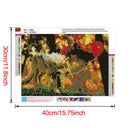 5D DIY Full Drill Diamond Painting Cute Animals Cross Stitch Craft Kit (06)