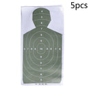 5X Shooting Silhouette Target Practice Paper Target Arrow Hunting Accessories ES