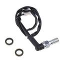 Motorcycle Scooters Hydraulic Brake Light Pressure Switch Curved M10 1.25mm