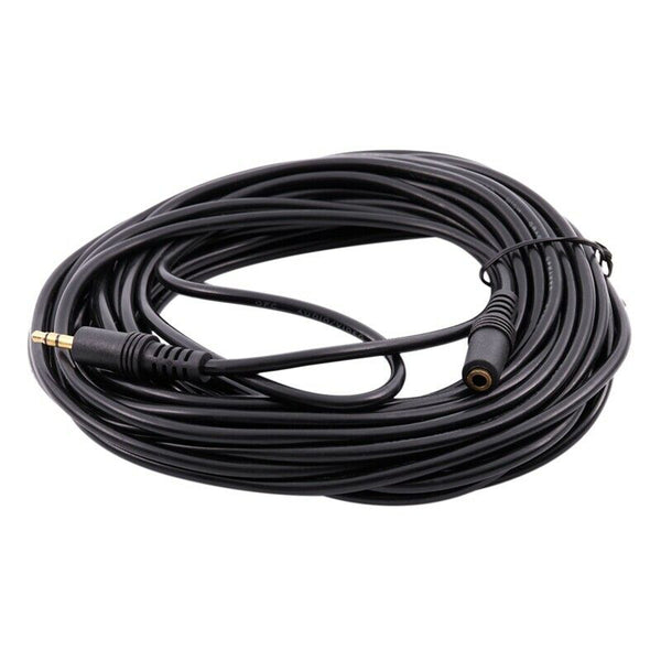 32Ft/10M 3.5mm IR Repeater Extension Cable Extender Wire for Infrared Recei Y4O9