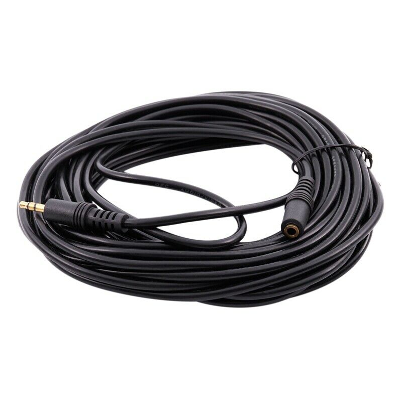 32Ft/10M 3.5mm IR Repeater Extension Cable Extender Wire for Infrared Recei Y4O9