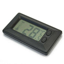 Digital LCD Temperature Meter Room Indoor Thermometer Clock
