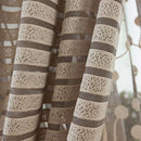 Chic Room Leaf Bedroom Window Curtain Voile Tulle Leaf Sheer Drape Valance