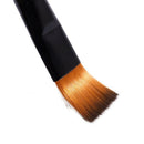 Art Artist Supplies 6 Brown Nylon Paint Brushes