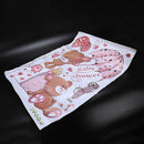 lovely cute bear wall stickers children room home decor baby shower adhesiv