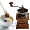Wooden Mini Manual Bean Coffee Grinder Hand Crank Spice Grinding 2020