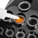 Tattoo Ink Cups Holder 9 Holes Plastic Tattooing Pigment Caps Holder Stand