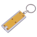 10pcs Camping LED FlashLight Key Ring Keychain Light Hiking Lamp Travel Torch