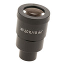 1PC WF-20X 10mm Widefield High-view Eyepiece for Biological Microscopes 30mm