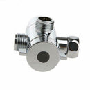 T-adapter Water Valve For Toilet Bidet Shower Head Diverter Valve 1/2'' 3 Way