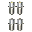 2PCS LED Flashlight Bulb 3W P13.5S PR2 LED Conversion Bulbs for MagLite Flashlig